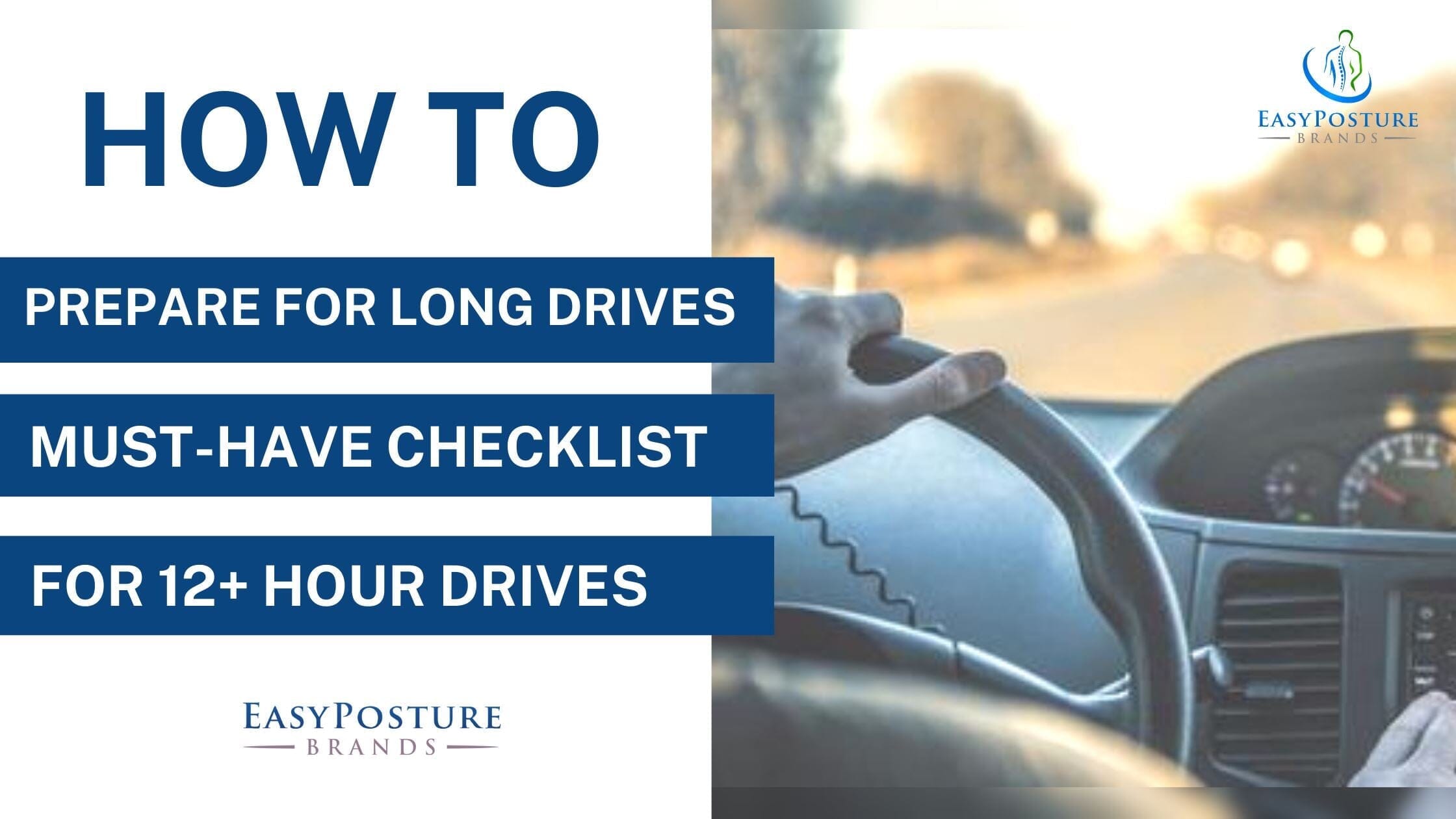 How to Prepare for Long Drives - Must-Have Checklist for 12+ Hour Driv ...