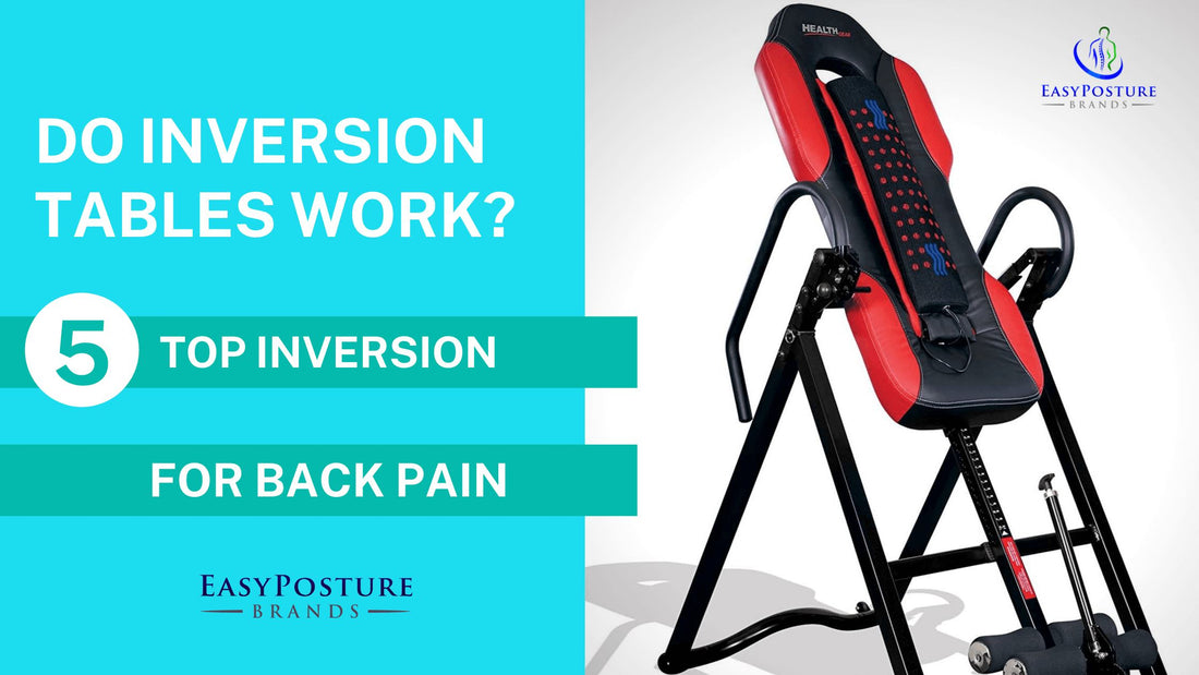 Health Gear ITM5500 Advanced Technology Inversion Table Massage Heat