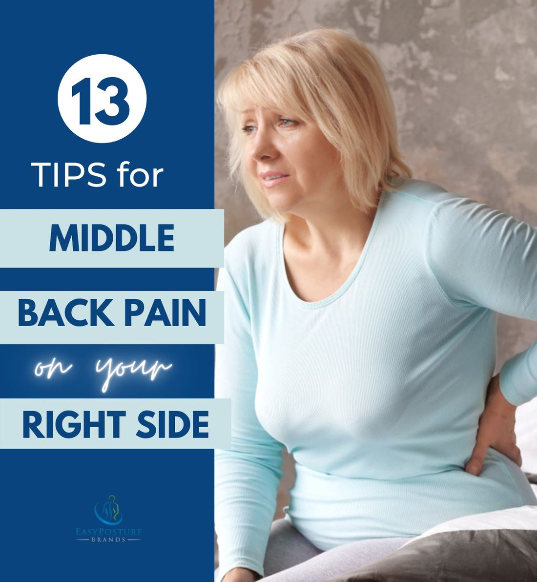 13 Tips for Middle Back Pain on Right Side (in Females) – Easy Posture  Brands