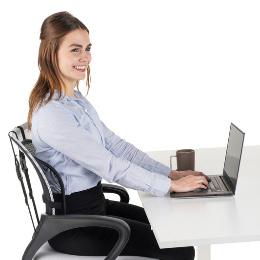 How to Properly Use a Mesh Back Support for Best Posture - Easy Posture Brands
