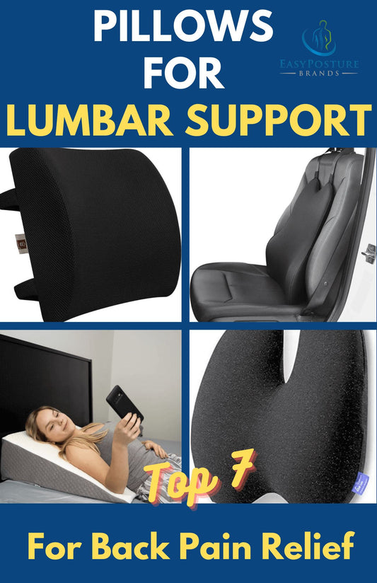 Pillow for Lumbar Support - 7 Best Types for Back Pain Relief