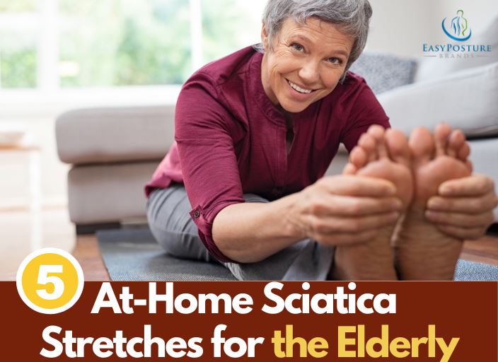 Top 5 Sciatica Stretches for the Elderly - At Home Workout