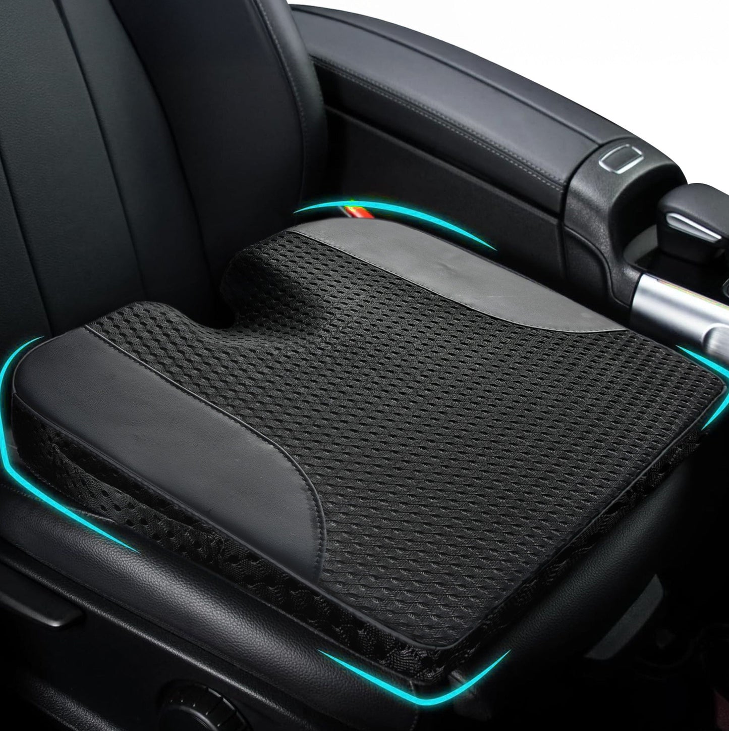 ComfiLumba Car and Truck Seat Cushion - Wedge Shaped High Density Memory Foam Seat Cushion ComfiLumba 