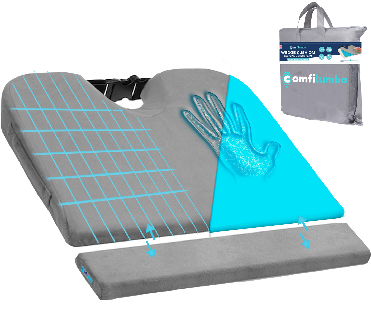 ComfiLumba Seat Cushion
