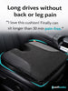ComfiLumba Car and Truck Seat Cushion - Wedge Shaped High Density Memory Foam Seat Cushion ComfiLumba 