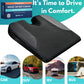 Car Seat Cushion - Wedge Shaped Gel Infused Memory Foam Seat Cushion ComfiLumba 