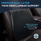 Mesh Lumbar Back Support Back Support Easy Posture 